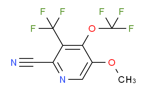 AM73291 | 1804822-55-6 | 2-Cyano-5-methoxy-4-(trifluoromethoxy)-3-(trifluoromethyl)pyridine