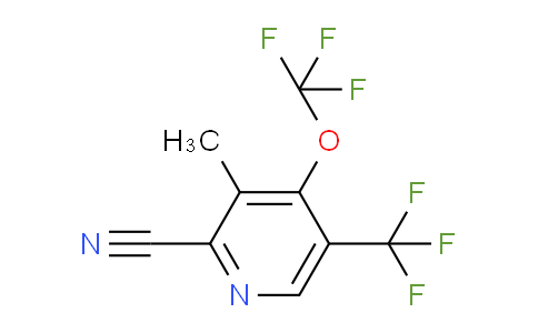 AM73292 | 1806045-02-2 | 2-Cyano-3-methyl-4-(trifluoromethoxy)-5-(trifluoromethyl)pyridine