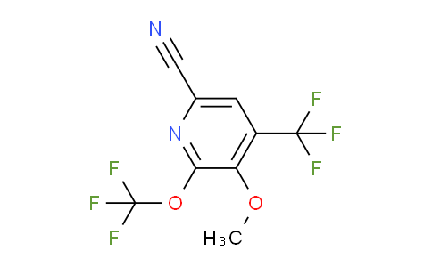 AM73294 | 1804788-49-5 | 6-Cyano-3-methoxy-2-(trifluoromethoxy)-4-(trifluoromethyl)pyridine
