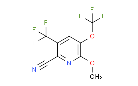 AM73298 | 1806249-96-6 | 2-Cyano-6-methoxy-5-(trifluoromethoxy)-3-(trifluoromethyl)pyridine