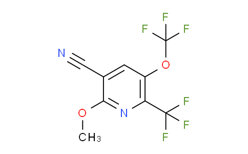 AM73301 | 1804690-12-7 | 3-Cyano-2-methoxy-5-(trifluoromethoxy)-6-(trifluoromethyl)pyridine