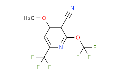 AM73303 | 1804396-97-1 | 3-Cyano-4-methoxy-2-(trifluoromethoxy)-6-(trifluoromethyl)pyridine