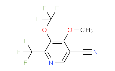 AM73304 | 1806223-20-0 | 5-Cyano-4-methoxy-3-(trifluoromethoxy)-2-(trifluoromethyl)pyridine