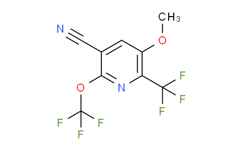AM73305 | 1806247-78-8 | 3-Cyano-5-methoxy-2-(trifluoromethoxy)-6-(trifluoromethyl)pyridine