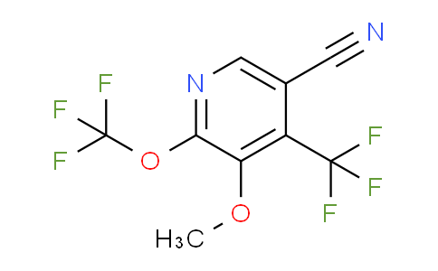 AM73308 | 1803706-07-1 | 5-Cyano-3-methoxy-2-(trifluoromethoxy)-4-(trifluoromethyl)pyridine