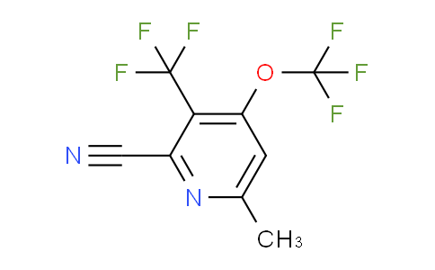 AM73309 | 1804395-67-2 | 2-Cyano-6-methyl-4-(trifluoromethoxy)-3-(trifluoromethyl)pyridine