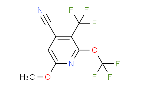AM73312 | 1804331-42-7 | 4-Cyano-6-methoxy-2-(trifluoromethoxy)-3-(trifluoromethyl)pyridine