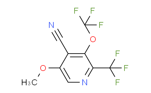 AM73314 | 1806247-87-9 | 4-Cyano-5-methoxy-3-(trifluoromethoxy)-2-(trifluoromethyl)pyridine