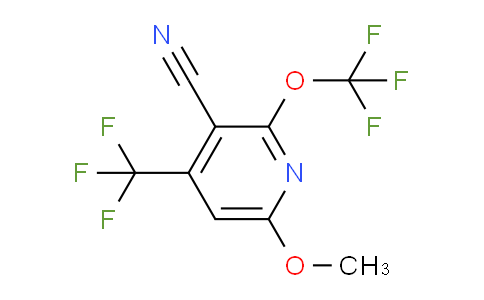 AM73320 | 1804784-46-0 | 3-Cyano-6-methoxy-2-(trifluoromethoxy)-4-(trifluoromethyl)pyridine