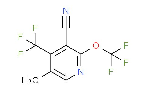3-Cyano-5-methyl-2-(trifluoromethoxy)-4-(trifluoromethyl)pyridine