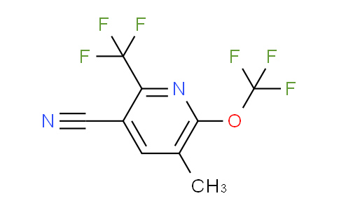 AM73325 | 1804339-69-2 | 3-Cyano-5-methyl-6-(trifluoromethoxy)-2-(trifluoromethyl)pyridine
