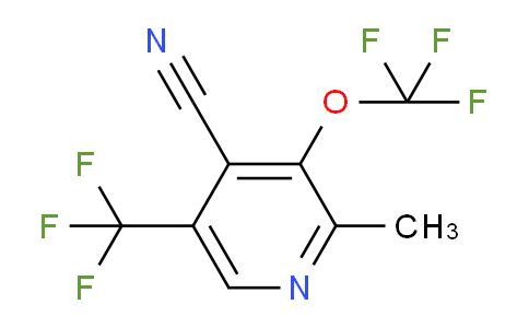 4-Cyano-2-methyl-3-(trifluoromethoxy)-5-(trifluoromethyl)pyridine