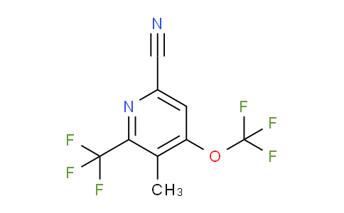AM73335 | 1804727-63-6 | 6-Cyano-3-methyl-4-(trifluoromethoxy)-2-(trifluoromethyl)pyridine