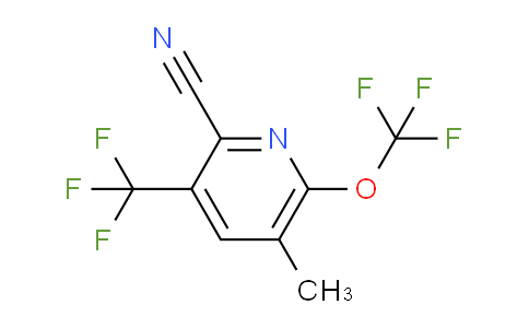 AM73336 | 1804702-78-0 | 2-Cyano-5-methyl-6-(trifluoromethoxy)-3-(trifluoromethyl)pyridine