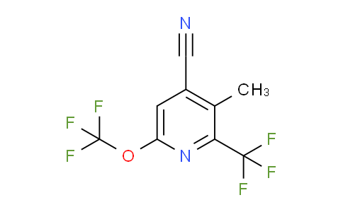 AM73337 | 1806152-63-5 | 4-Cyano-3-methyl-6-(trifluoromethoxy)-2-(trifluoromethyl)pyridine