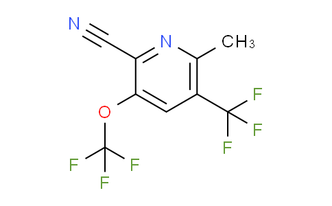 AM73338 | 1804788-58-6 | 2-Cyano-6-methyl-3-(trifluoromethoxy)-5-(trifluoromethyl)pyridine