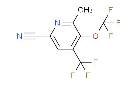 AM73339 | 1806208-98-9 | 6-Cyano-2-methyl-3-(trifluoromethoxy)-4-(trifluoromethyl)pyridine