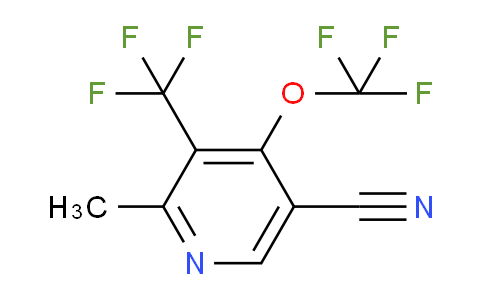 AM73342 | 1806152-70-4 | 5-Cyano-2-methyl-4-(trifluoromethoxy)-3-(trifluoromethyl)pyridine