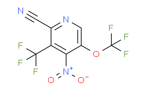 2-Cyano-4-nitro-5-(trifluoromethoxy)-3-(trifluoromethyl)pyridine