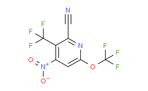 2-Cyano-4-nitro-6-(trifluoromethoxy)-3-(trifluoromethyl)pyridine