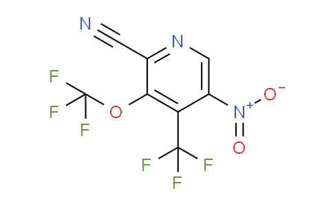 AM73352 | 1806205-16-2 | 2-Cyano-5-nitro-3-(trifluoromethoxy)-4-(trifluoromethyl)pyridine
