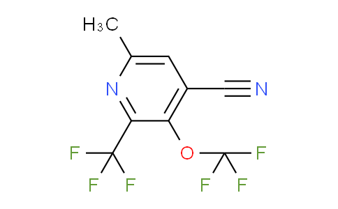 AM73359 | 1804339-73-8 | 4-Cyano-6-methyl-3-(trifluoromethoxy)-2-(trifluoromethyl)pyridine