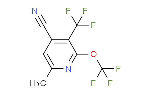 AM73361 | 1806209-02-8 | 4-Cyano-6-methyl-2-(trifluoromethoxy)-3-(trifluoromethyl)pyridine