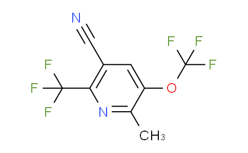 5-Cyano-2-methyl-3-(trifluoromethoxy)-6-(trifluoromethyl)pyridine