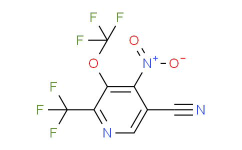 AM73370 | 1803619-21-7 | 5-Cyano-4-nitro-3-(trifluoromethoxy)-2-(trifluoromethyl)pyridine