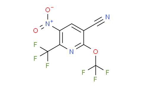 AM73372 | 1803619-31-9 | 3-Cyano-5-nitro-2-(trifluoromethoxy)-6-(trifluoromethyl)pyridine