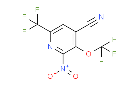 AM73375 | 1806248-03-2 | 4-Cyano-2-nitro-3-(trifluoromethoxy)-6-(trifluoromethyl)pyridine