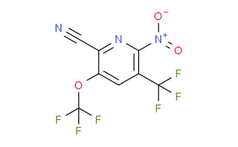 AM73392 | 1806252-31-2 | 2-Cyano-6-nitro-3-(trifluoromethoxy)-5-(trifluoromethyl)pyridine