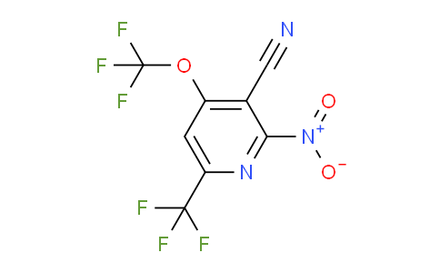 AM73396 | 1804340-18-8 | 3-Cyano-2-nitro-4-(trifluoromethoxy)-6-(trifluoromethyl)pyridine