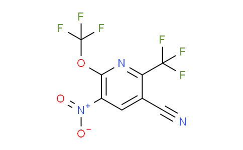 AM73405 | 1803619-35-3 | 3-Cyano-5-nitro-6-(trifluoromethoxy)-2-(trifluoromethyl)pyridine