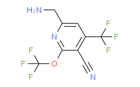 AM73406 | 1804674-96-1 | 6-(Aminomethyl)-3-cyano-2-(trifluoromethoxy)-4-(trifluoromethyl)pyridine