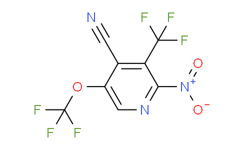 AM73407 | 1803943-47-6 | 4-Cyano-2-nitro-5-(trifluoromethoxy)-3-(trifluoromethyl)pyridine