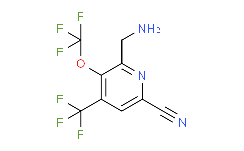 AM73408 | 1803662-63-6 | 2-(Aminomethyl)-6-cyano-3-(trifluoromethoxy)-4-(trifluoromethyl)pyridine