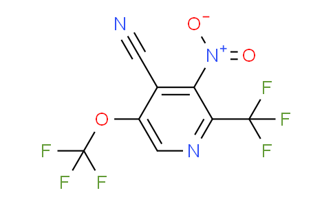 AM73411 | 1806248-21-4 | 4-Cyano-3-nitro-5-(trifluoromethoxy)-2-(trifluoromethyl)pyridine
