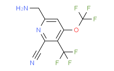 AM73412 | 1806223-33-5 | 6-(Aminomethyl)-2-cyano-4-(trifluoromethoxy)-3-(trifluoromethyl)pyridine