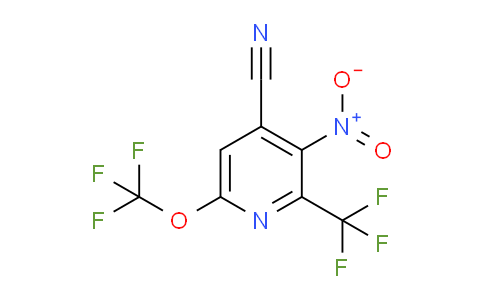 AM73414 | 1803624-47-6 | 4-Cyano-3-nitro-6-(trifluoromethoxy)-2-(trifluoromethyl)pyridine