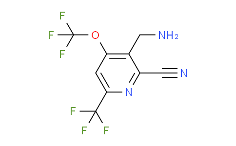 AM73415 | 1804812-59-6 | 3-(Aminomethyl)-2-cyano-4-(trifluoromethoxy)-6-(trifluoromethyl)pyridine