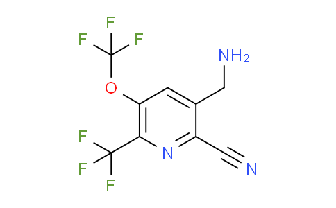 AM73417 | 1804675-10-2 | 3-(Aminomethyl)-2-cyano-5-(trifluoromethoxy)-6-(trifluoromethyl)pyridine