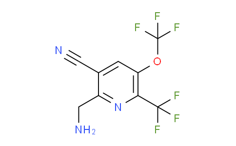 AM73421 | 1803621-65-9 | 2-(Aminomethyl)-3-cyano-5-(trifluoromethoxy)-6-(trifluoromethyl)pyridine