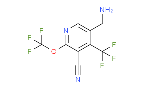 AM73428 | 1806254-54-5 | 5-(Aminomethyl)-3-cyano-2-(trifluoromethoxy)-4-(trifluoromethyl)pyridine