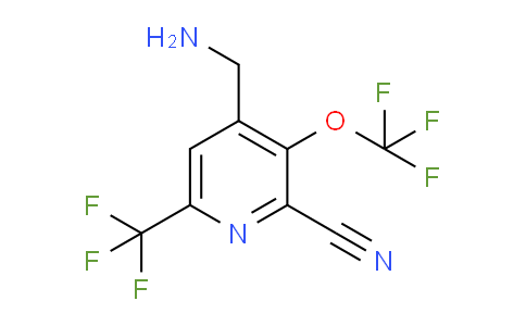 4-(Aminomethyl)-2-cyano-3-(trifluoromethoxy)-6-(trifluoromethyl)pyridine