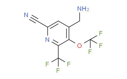 AM73432 | 1804346-18-6 | 4-(Aminomethyl)-6-cyano-3-(trifluoromethoxy)-2-(trifluoromethyl)pyridine