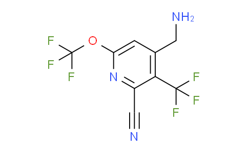 AM73433 | 1804812-71-2 | 4-(Aminomethyl)-2-cyano-6-(trifluoromethoxy)-3-(trifluoromethyl)pyridine