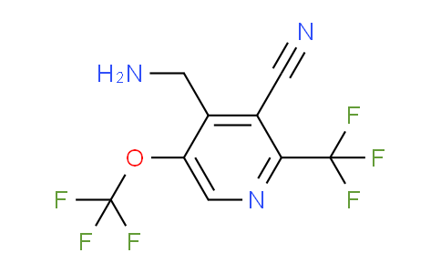 AM73435 | 1803621-86-4 | 4-(Aminomethyl)-3-cyano-5-(trifluoromethoxy)-2-(trifluoromethyl)pyridine