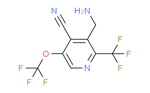 AM73440 | 1806072-49-0 | 3-(Aminomethyl)-4-cyano-5-(trifluoromethoxy)-2-(trifluoromethyl)pyridine