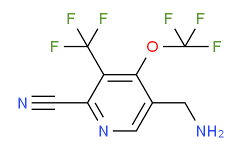 5-(Aminomethyl)-2-cyano-4-(trifluoromethoxy)-3-(trifluoromethyl)pyridine